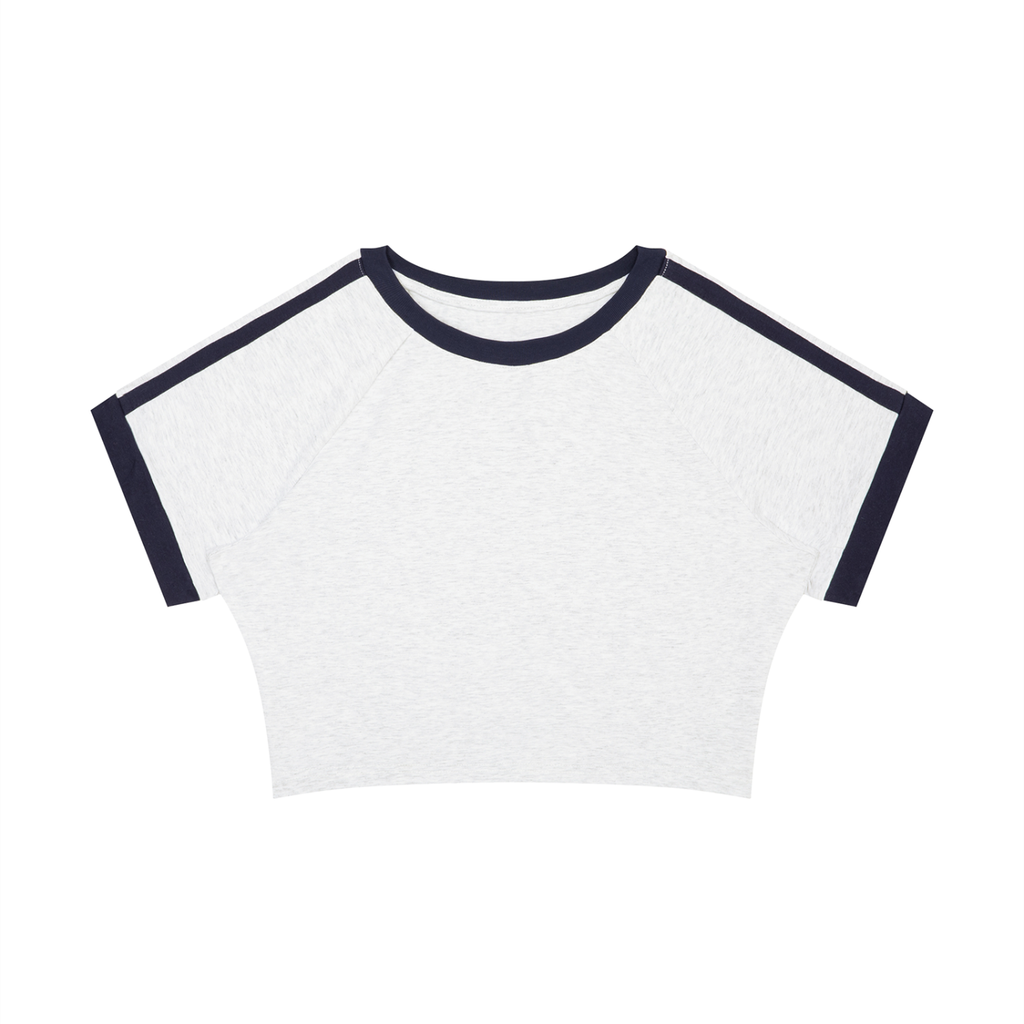 Loki & Ivy Women’s Raglan Crop T-Shirt
