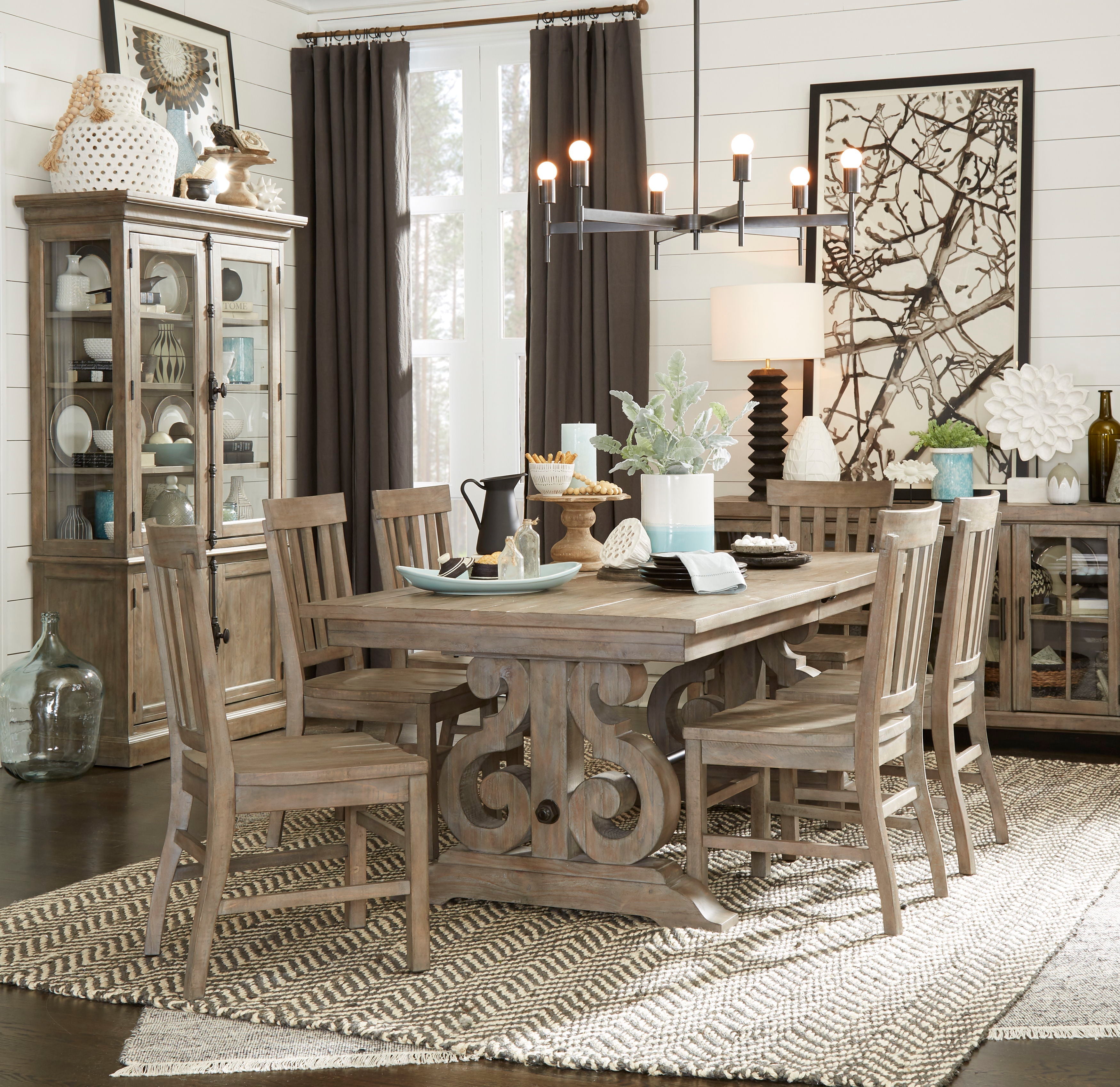 Tinley Park - Rectangular Dining Table - Dove Tail Gray