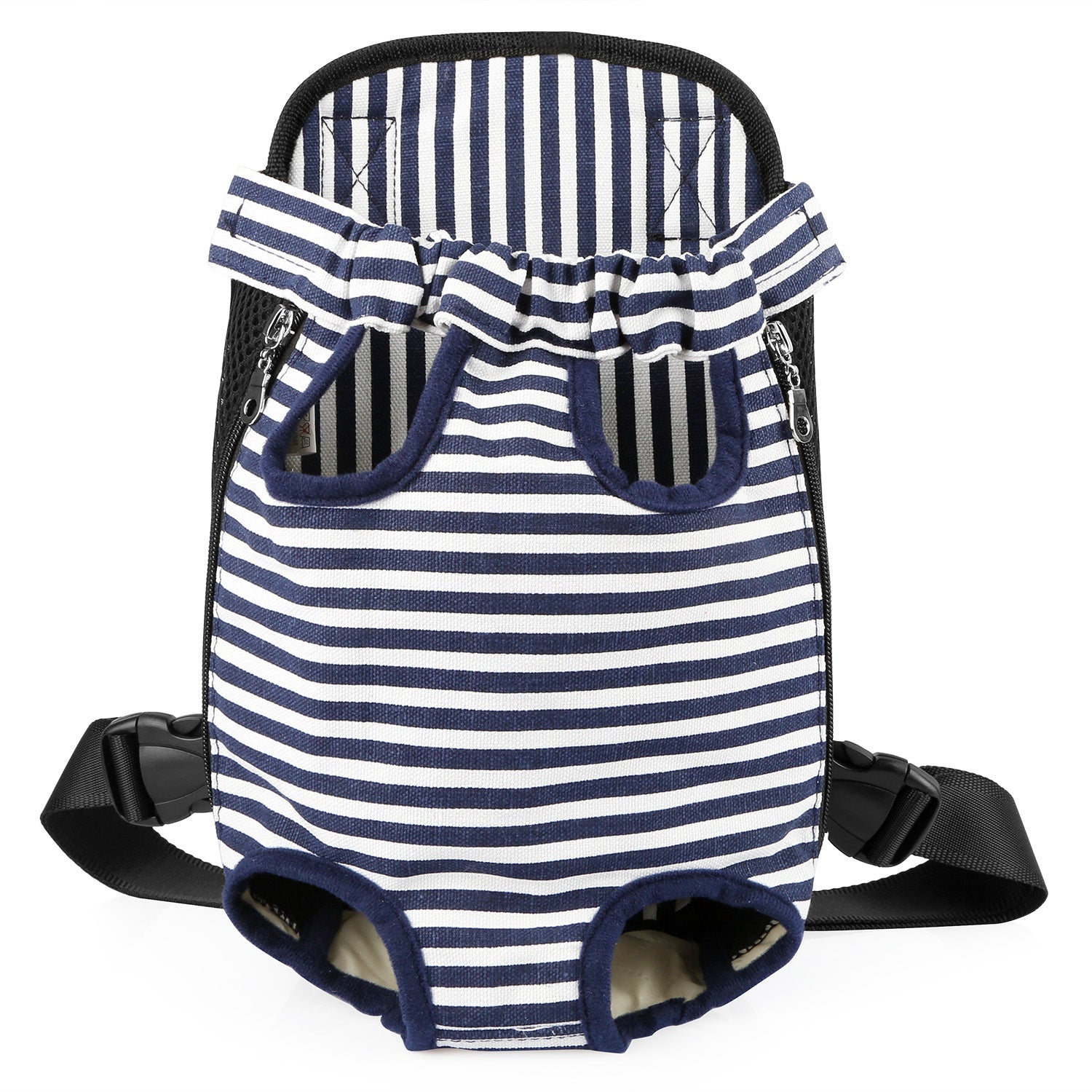Dog Carrier Backpack Legs Out Front Pet Backpack Carrier Travel Bag Adjustable Shoulder Straps for Hiking Camping Shopping Biking