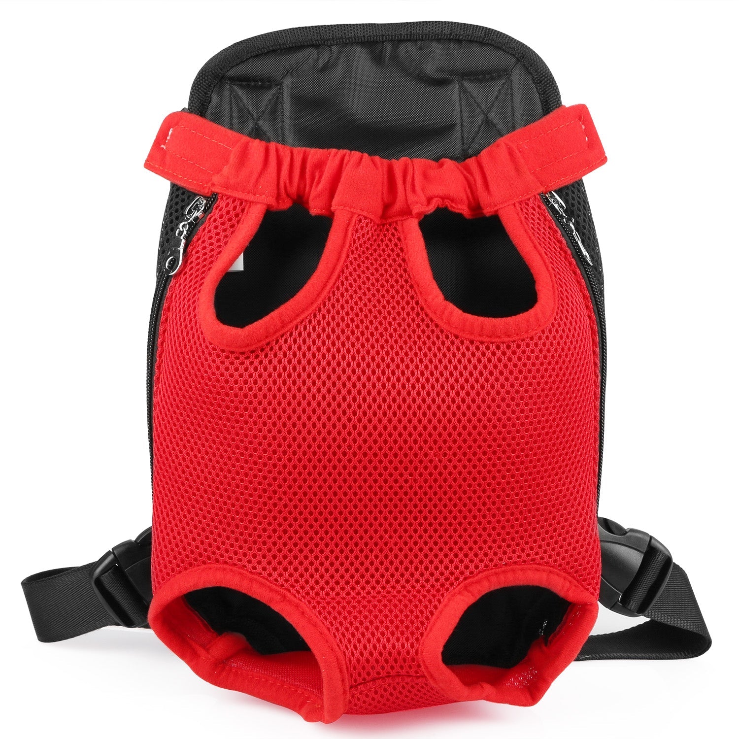 Dog Carrier Backpack Legs Out Front Pet Backpack Carrier Travel Bag Adjustable Shoulder Straps for Hiking Camping Shopping Biking