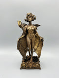 Lilith Statue, Half Scale Resin Sculpture | Mythic Goddess Figurine |Myths and Legends Character |Altar Statue for Gothic Home Decor