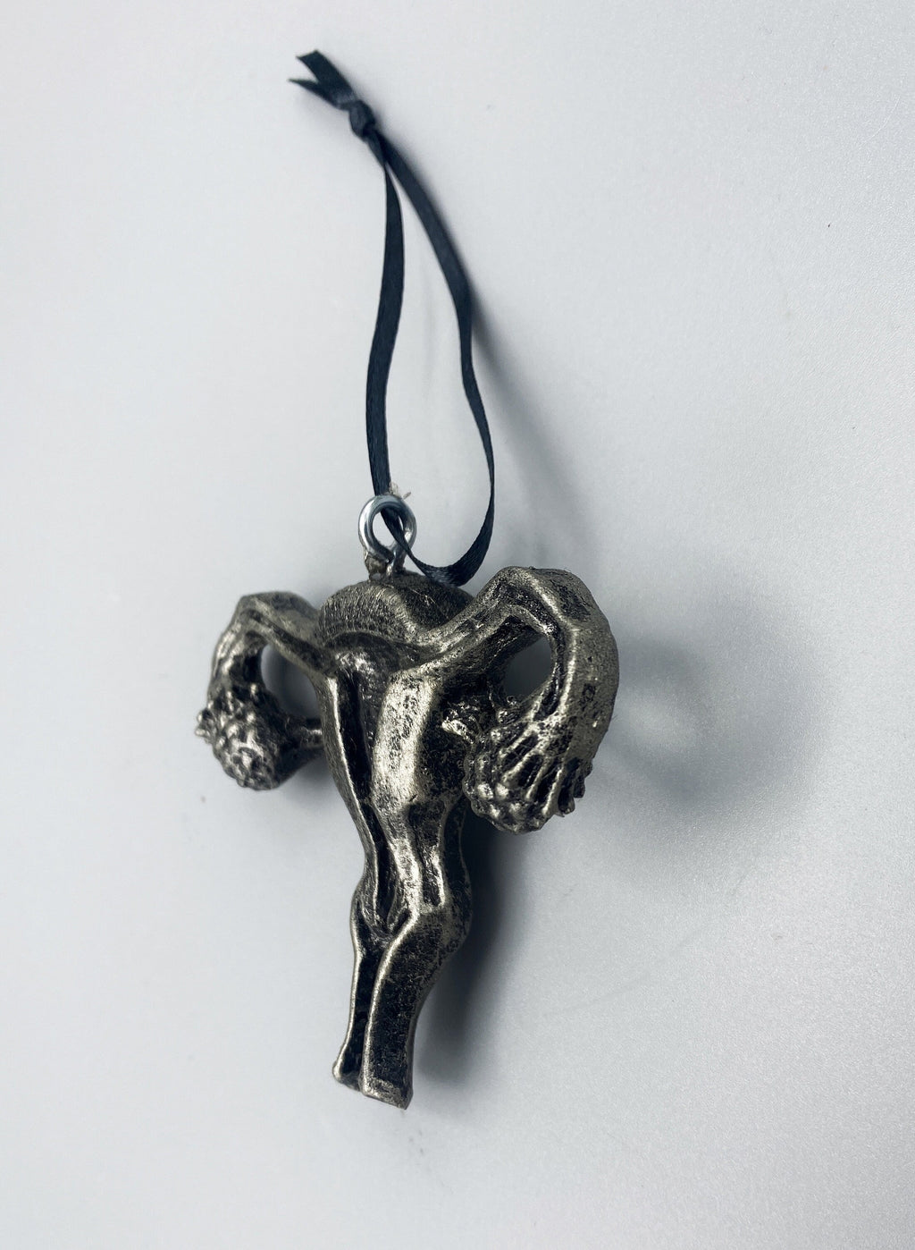 Uterus & Ovaries Ornament, Hand Painted Resin Sculpture | Medical Art, Feminist Symbol, Equal Rights Decor, Reproductive Organs Ornament