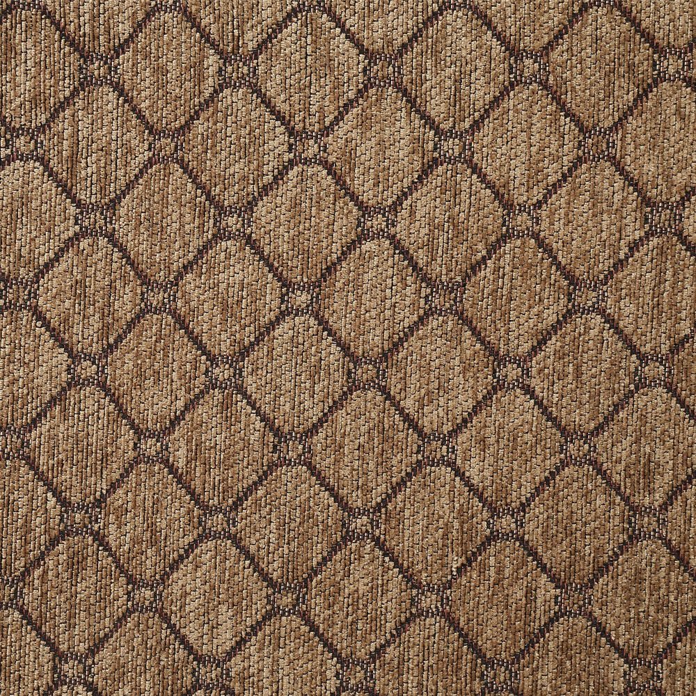 Chateau De Ville - Sofa With 5 Pillows (Same Lv01588) - Fabric & Espresso