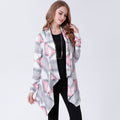 Women's Open Front Long Sleeve Cardigan – Lightweight & Breathable
