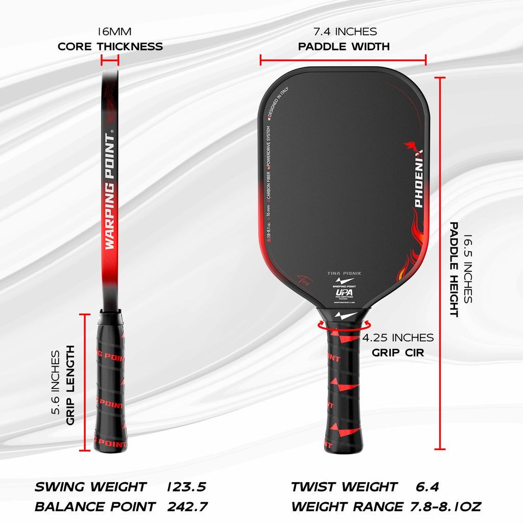 Phoenix Pickleball Paddle - 16MM