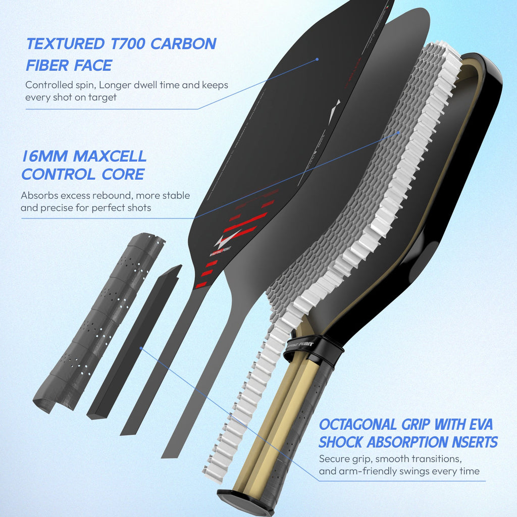 Rhythm Pickleball Paddle - Wide body