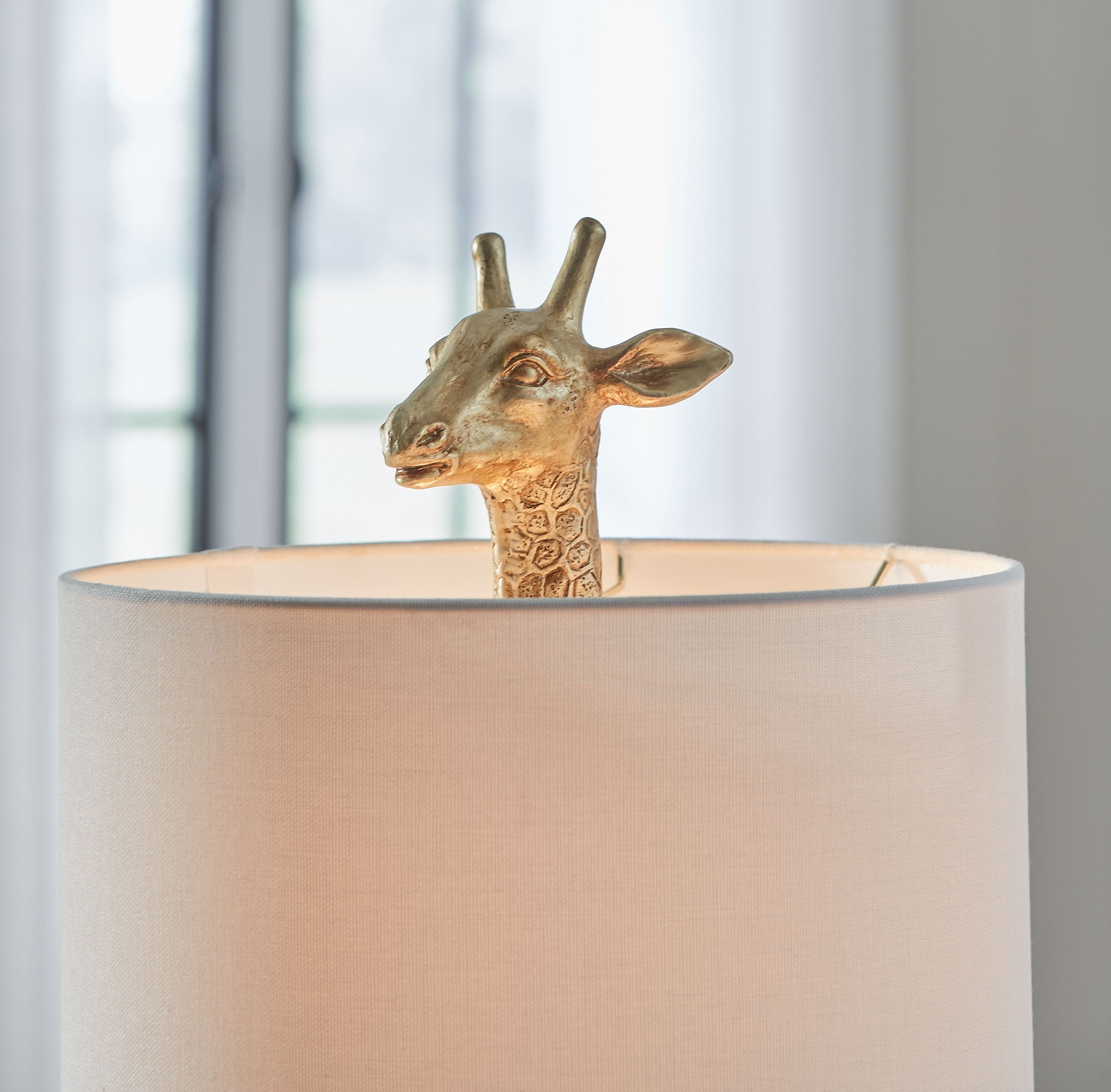 Ferrison - Poly Table Lamp - Gold Finish