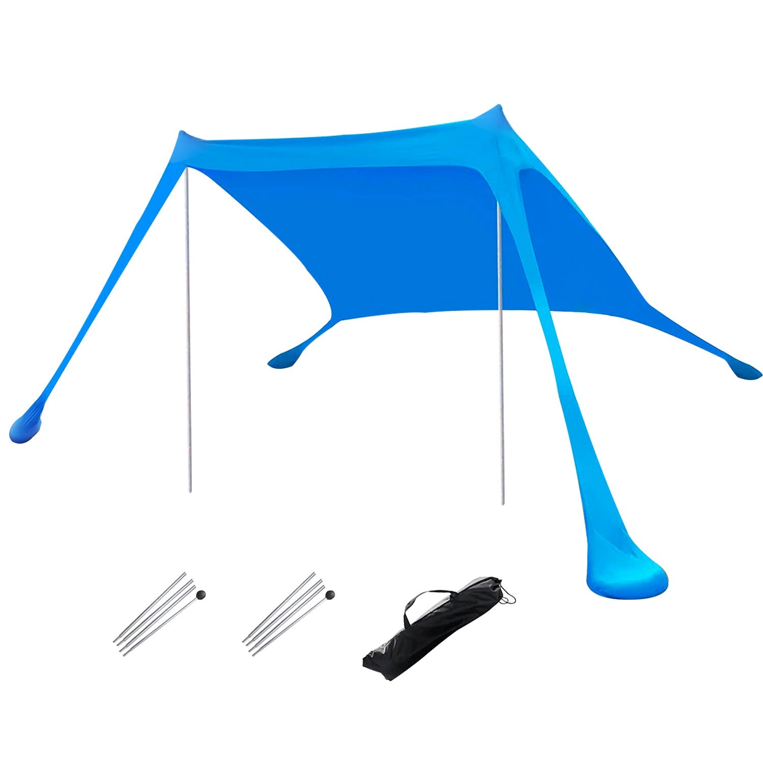 GBruno 9.8x9.8FT Foldable Beach Canopy Tent