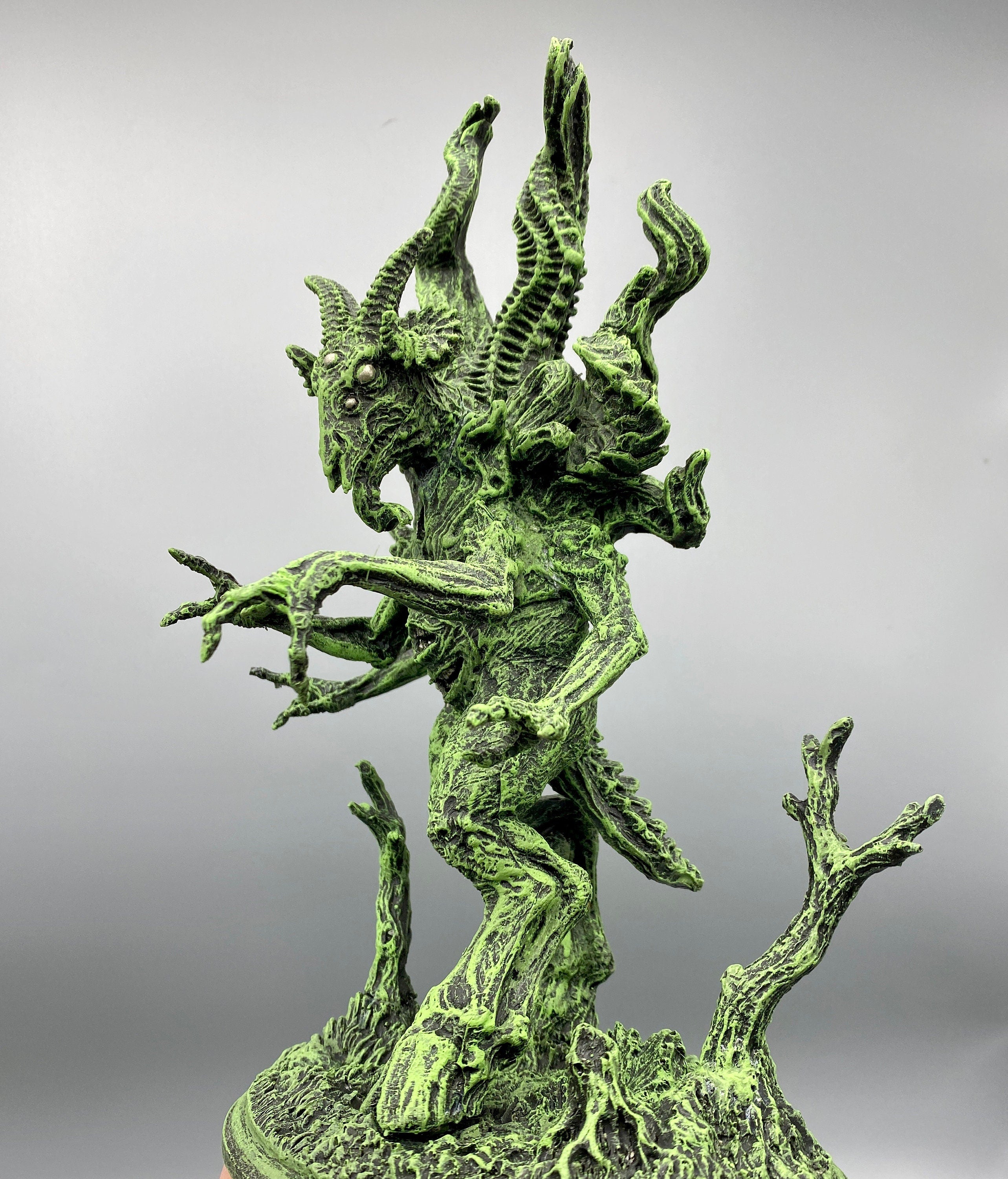 H.P. Lovecraft’s Shub-Niggurath Statue, Hand Painted Sculpture | Cthulhu Mythos Monster Figurine | Lovecraftian Horror Decor and Gamer Gift