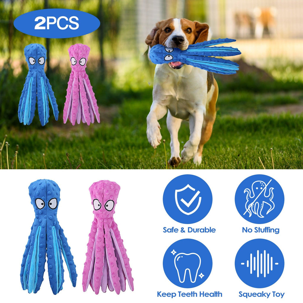GBruno 2Pcs Squeaky Dog Toys