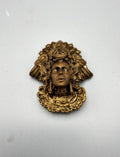 Hecate Goddess Magnet, Hand Painted Resin Sculpture | Mythic Fantasy Decor | Hecate Magnet for Fantasy and Gothic Decor