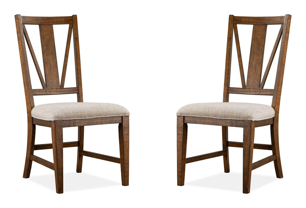 Bay Creek - Dining Side Chair With Upholstered Seat (Set of 2) - Toasted Nutmeg