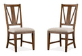 Bay Creek - Dining Side Chair With Upholstered Seat (Set of 2) - Toasted Nutmeg