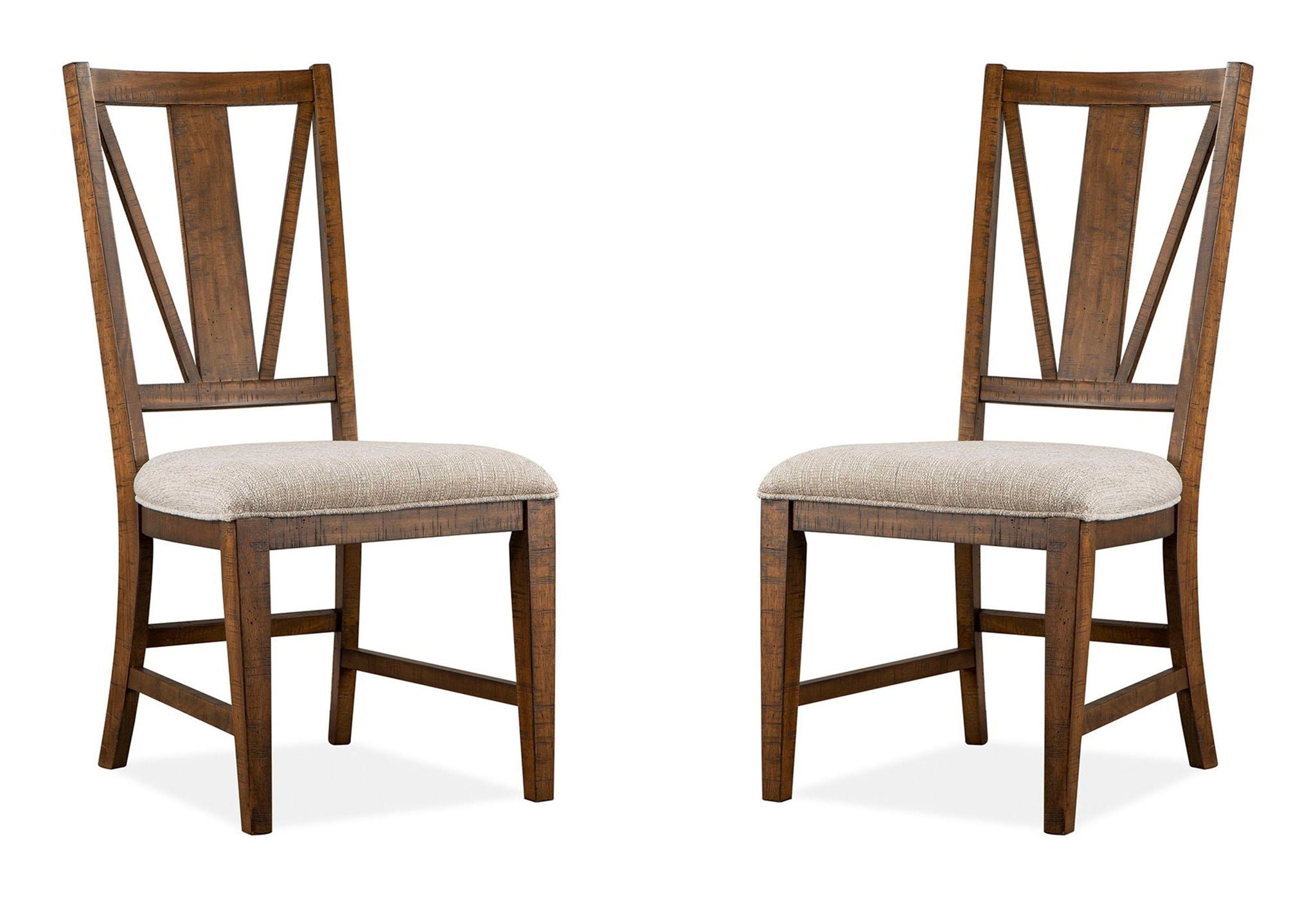 Bay Creek - Dining Side Chair With Upholstered Seat (Set of 2) - Toasted Nutmeg