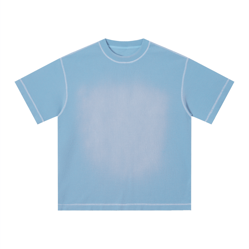 Loki & Ivy Unisex Sunfade Waffle Boxy T-Shirt