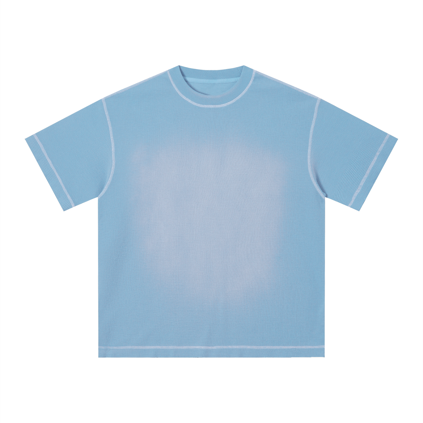 Loki & Ivy Unisex Sunfade Waffle Boxy T-Shirt