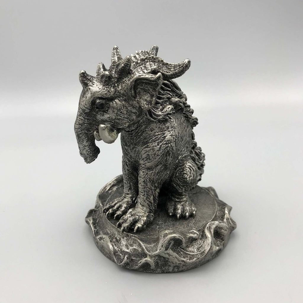 Baku, the Dream Guardian Statue, Hand Painted Resin Sculpture | Mythical Creature Figurine | Unique Japanese Baku Figurine. Fantasy Art Gift