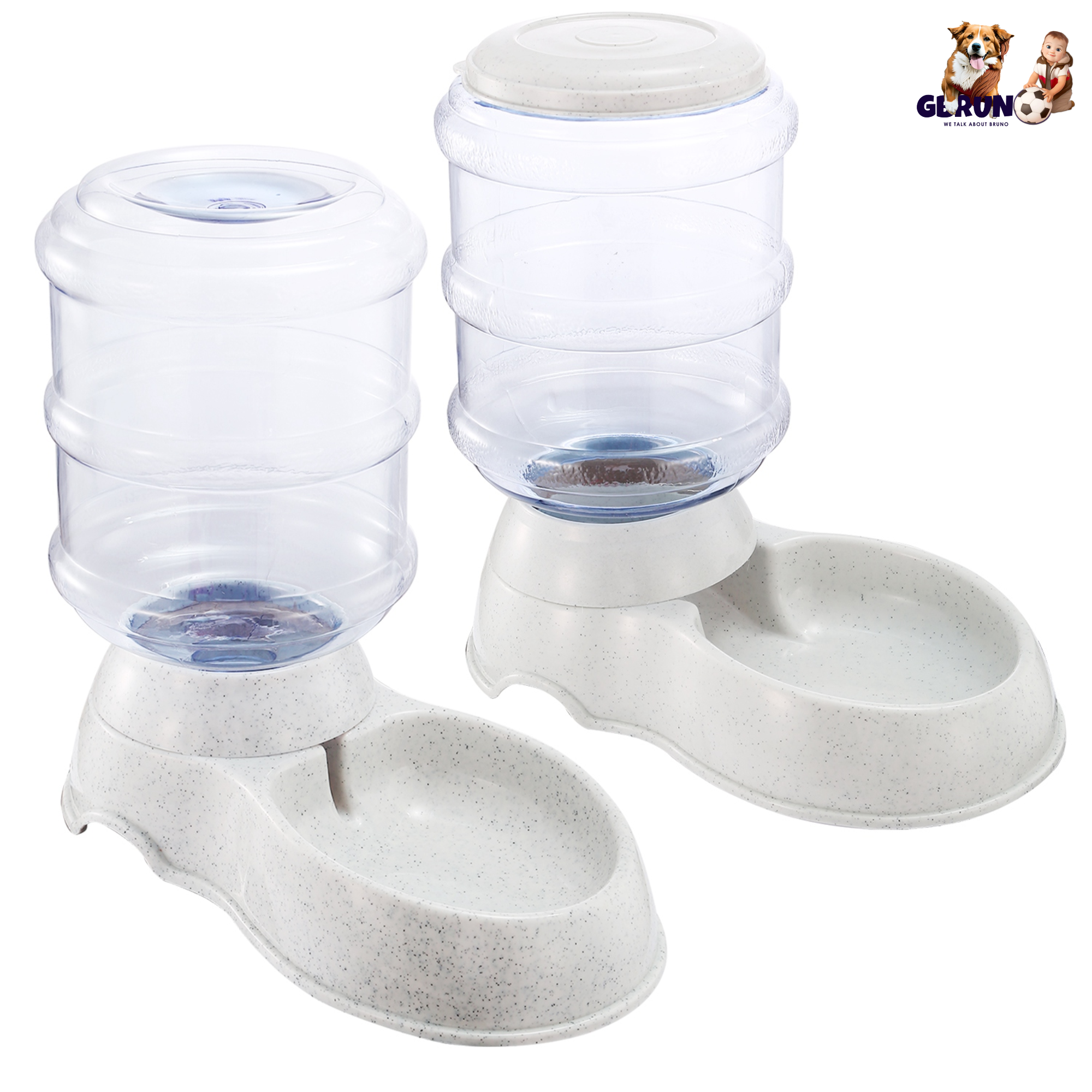 3.5L/1Gal Pet Water Dispenser Self-Dispensing Gravity Pets Water Feeder Automatic Pet Waterer Cat Dog