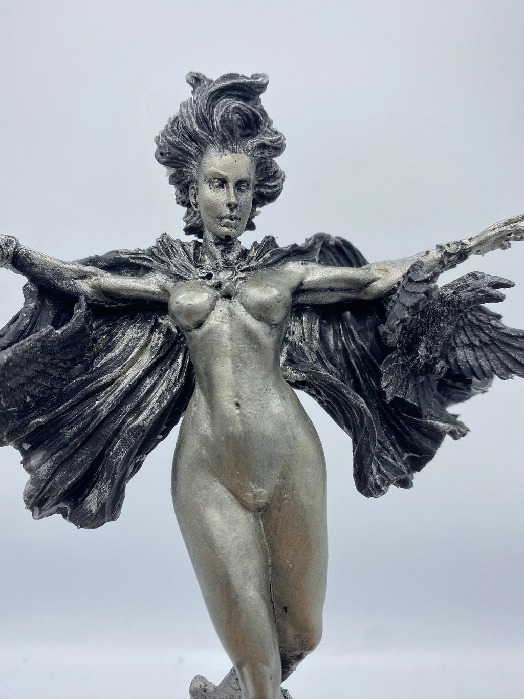 Morrigan the Celtic Goddess Statue | Mythological Deities Figurine | Myths and Legends Character | Mythic Altar Statue for Gothic Home Decor