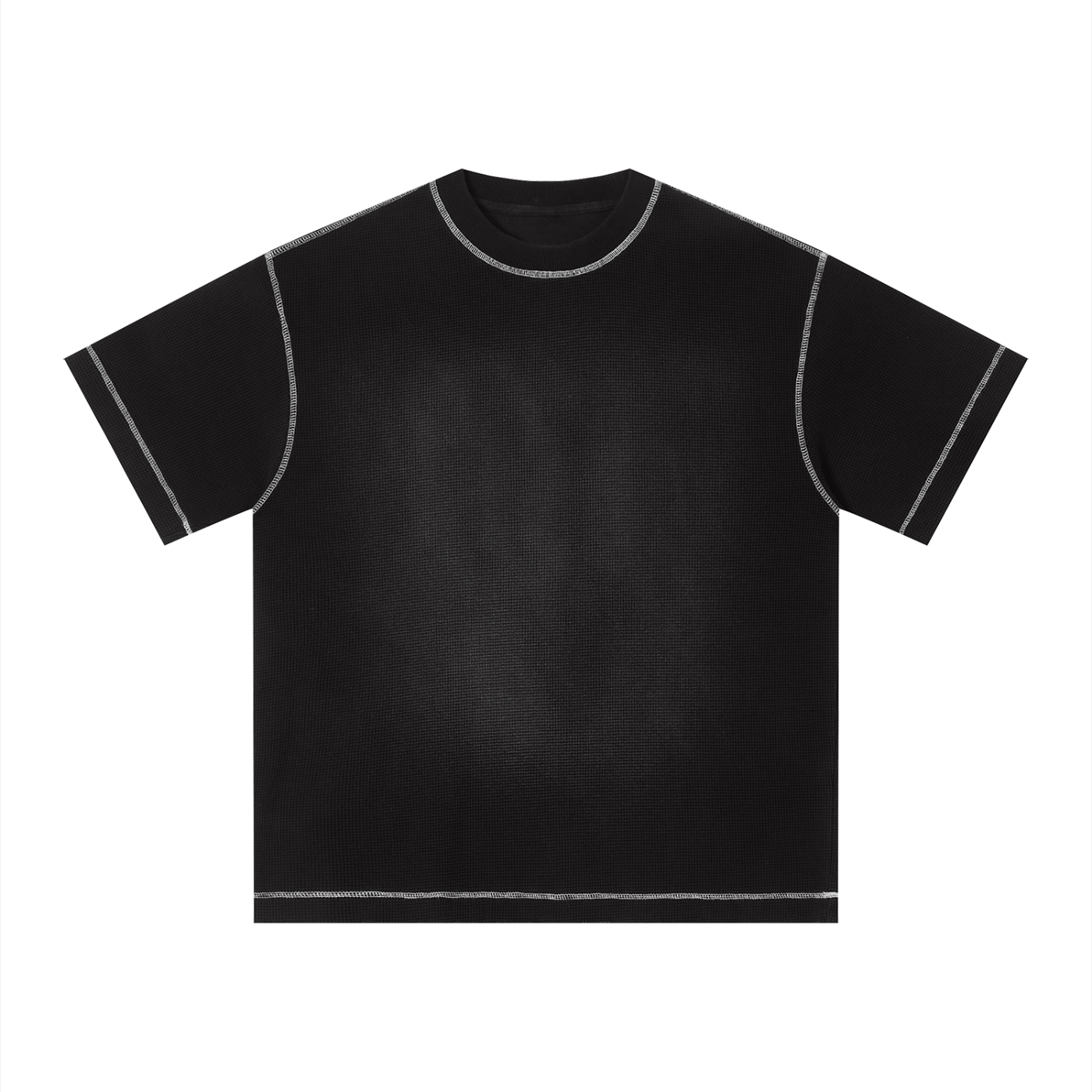 Loki & Ivy Unisex Sunfade Waffle Boxy T-Shirt