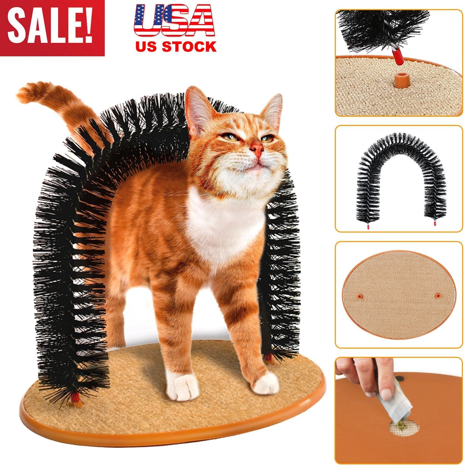 GBruno Cat Arch Self Groomer