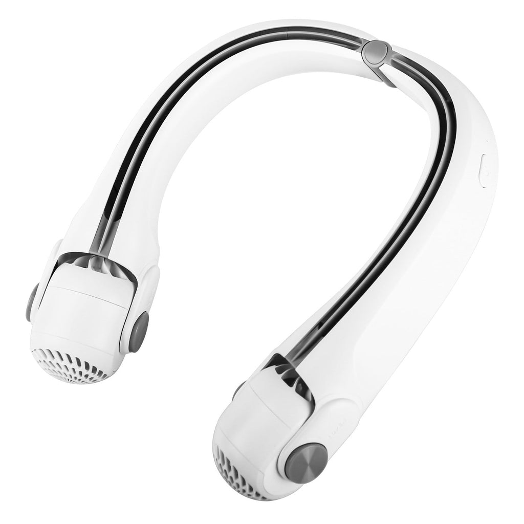 Portable Neck Hanging Fan Hands-free Cooling Personal Fan with 3 Speeds 360¼Air Flow Adjustable Neck Width for Home Office Travel Dormitory