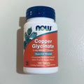 NOW Albion Copper Glycinate 3 mg Mineral Supplement - 120 Tablets BEST 10/2026