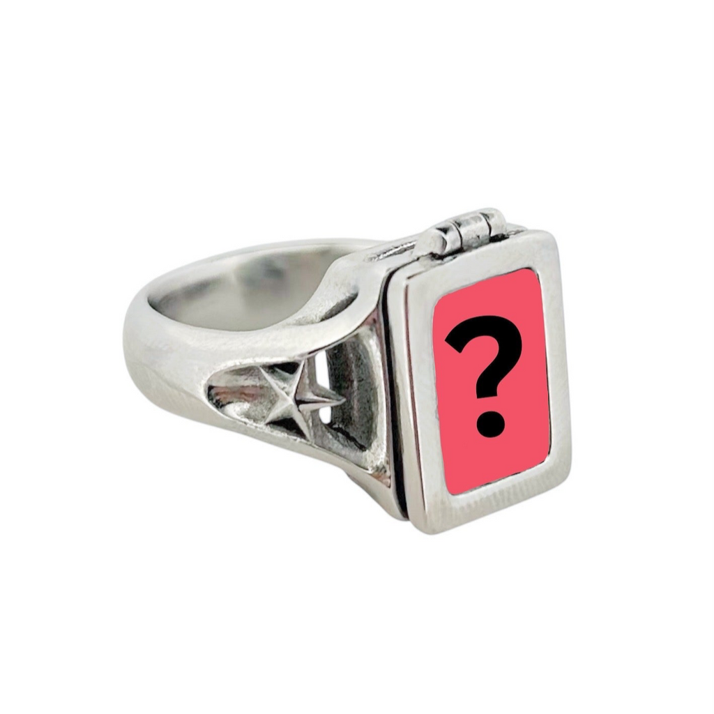 custom photo locket ring