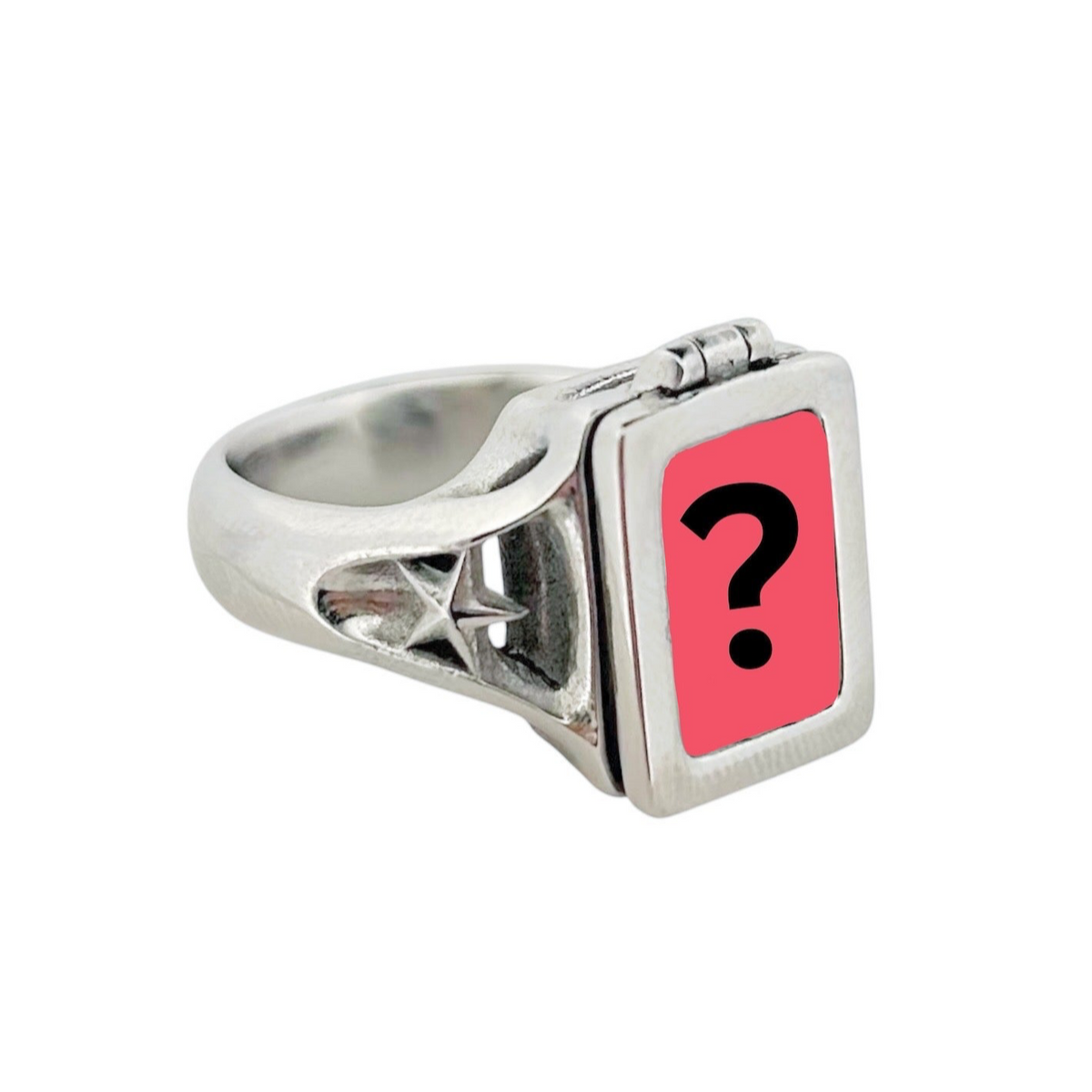 custom photo locket ring