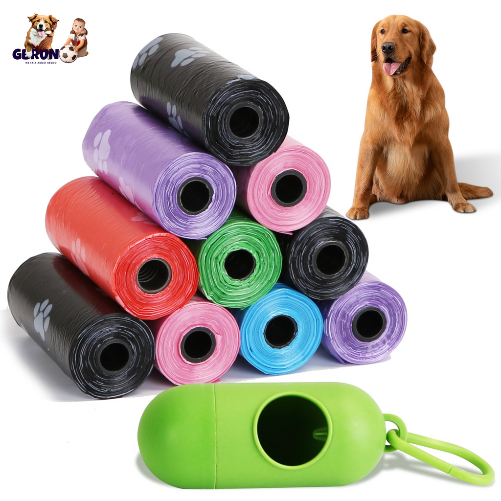 45 Rolls 675 Count Dog Waste Bags Disposable Dog Poop Bags with Dispenser Leakproof Unscented