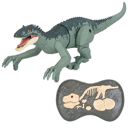 Remote Control Dinosaur Toys Jurassic Realistic RC Dinosaur Rechargeable T-Rex Walking Robot with 3D Eye Roaring Sounds Red Light Remote Control for 3
