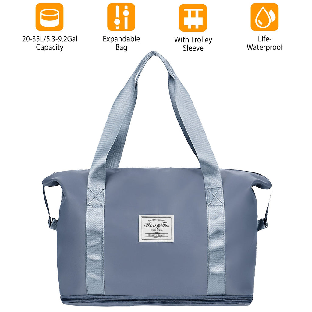 GBruno Travel Duffle Bag with Luggage Sleeve