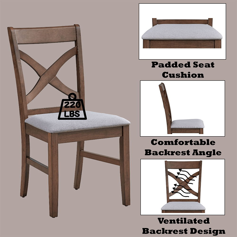 Ferris - Side Chair (Set of 2) - Brown