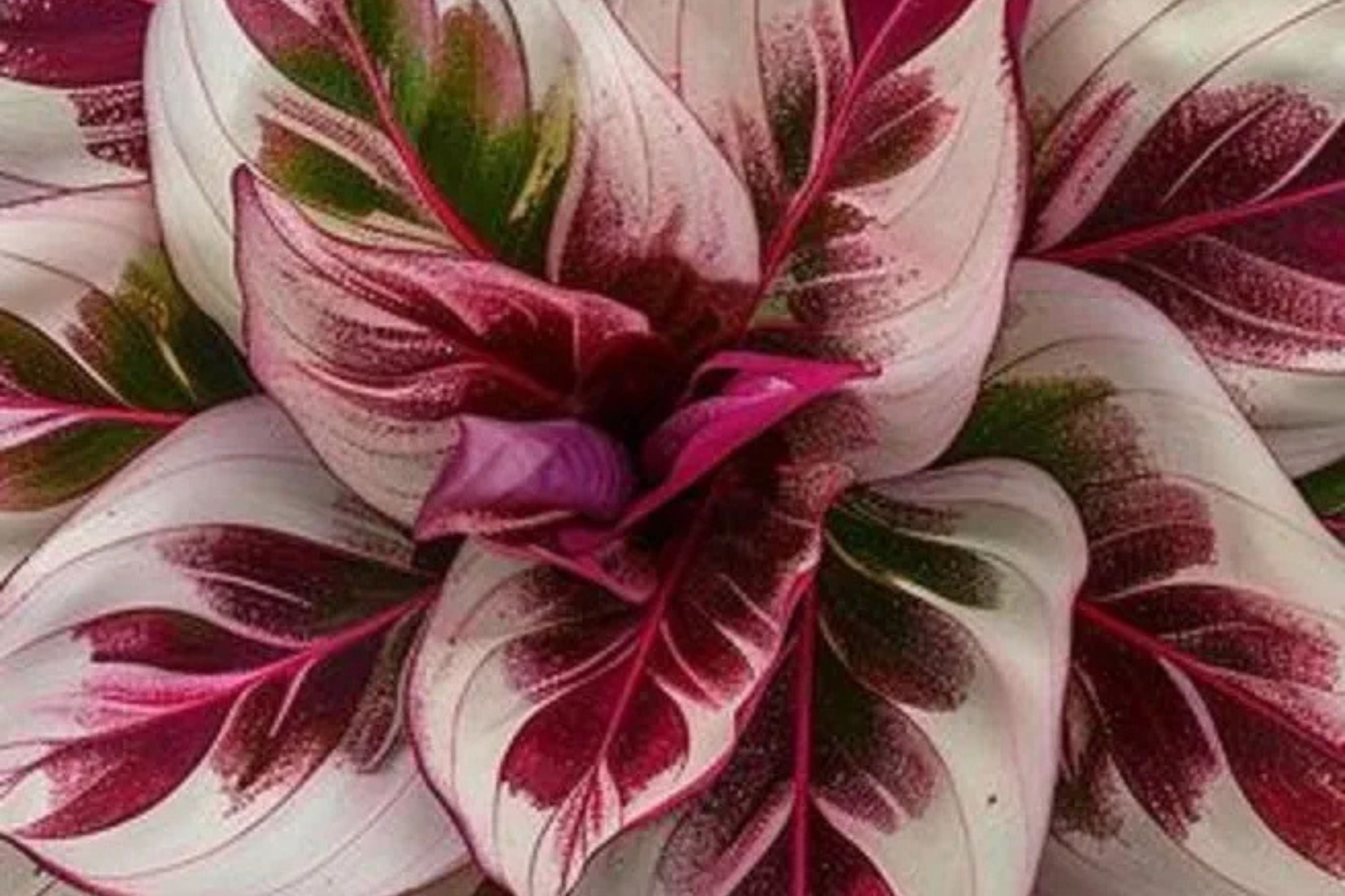 Velvet Flame Calathea Seeds - 25+ Rare Houseplant Seeds - USA Grown -  - Tropical Foliage - Indoor Jungle - Easy Care