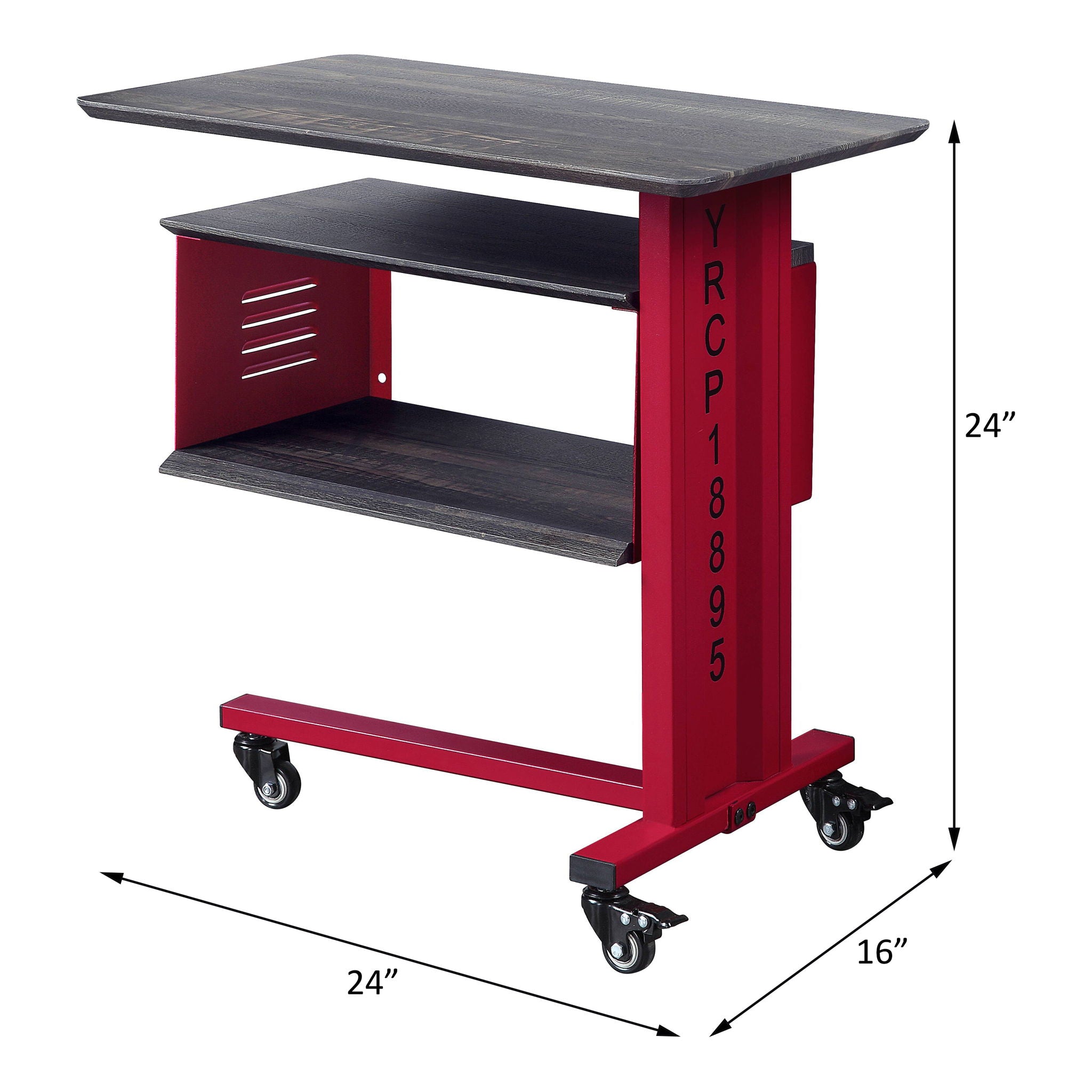Cargo - Accent Table w/Wall Shelf