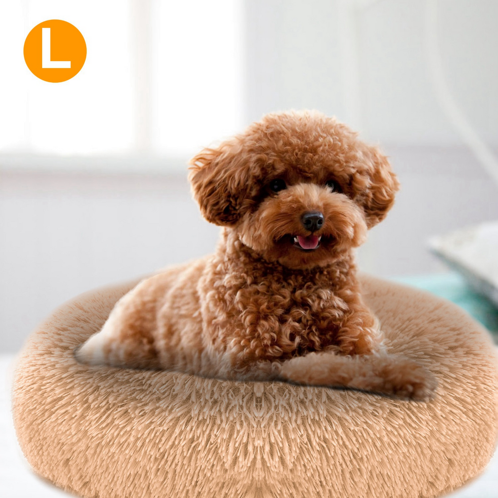 Pet Dog Bed Soft Warm Fleece Puppy Cat Bed Dog Cozy Nest Sofa Bed Cushion For S/M Dog