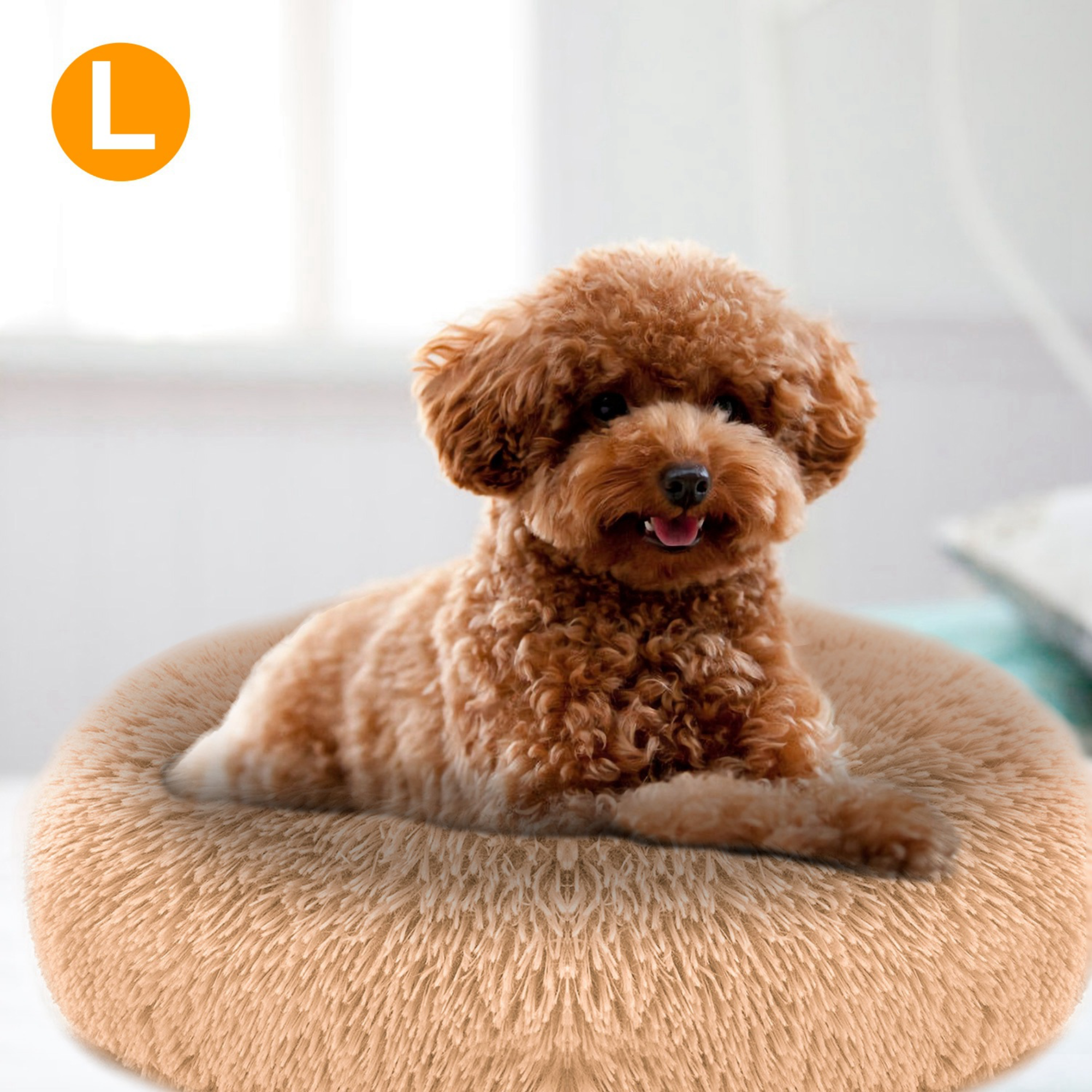 Pet Dog Bed Soft Warm Fleece Puppy Cat Bed Dog Cozy Nest Sofa Bed Cushion For S/M Dog