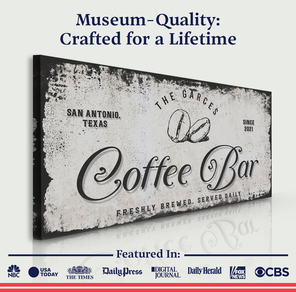 Coffee Bar Sign IV