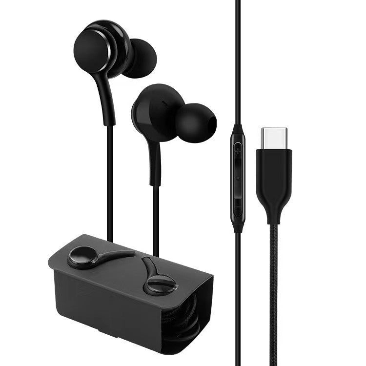 Headphone Earphone For Smart Phones  with Stereo In-Ear Headset Wire Earphones