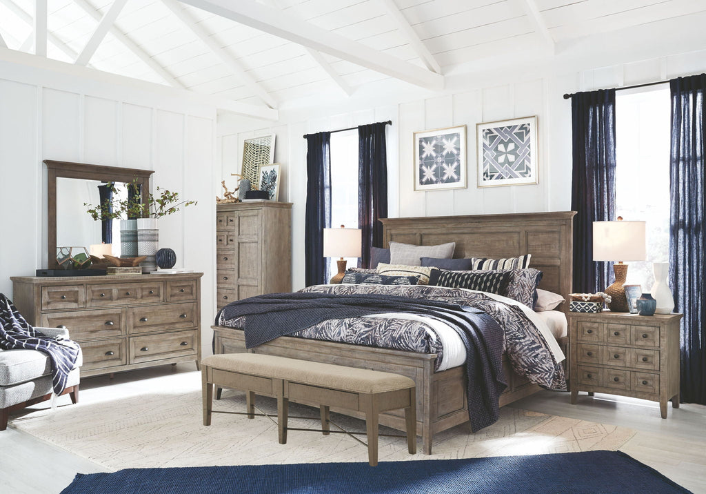 Paxton Place - Wood Drawer Nightstand - Dove Tail Gray