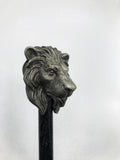 Lion Cane, Hand Sculpted Walking Stick | Medieval Gothic Cane | Fantasy Cosplay Lion Head Cane, Gothic Accessory