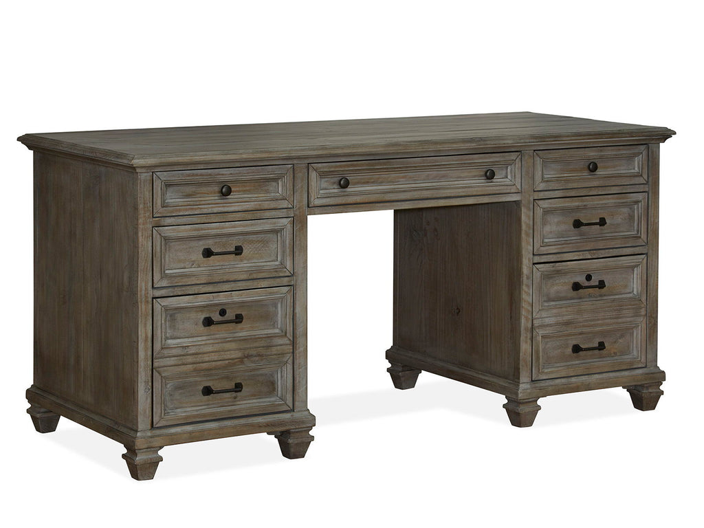 Lancaster - Executive Desk - Dove Tail Gray