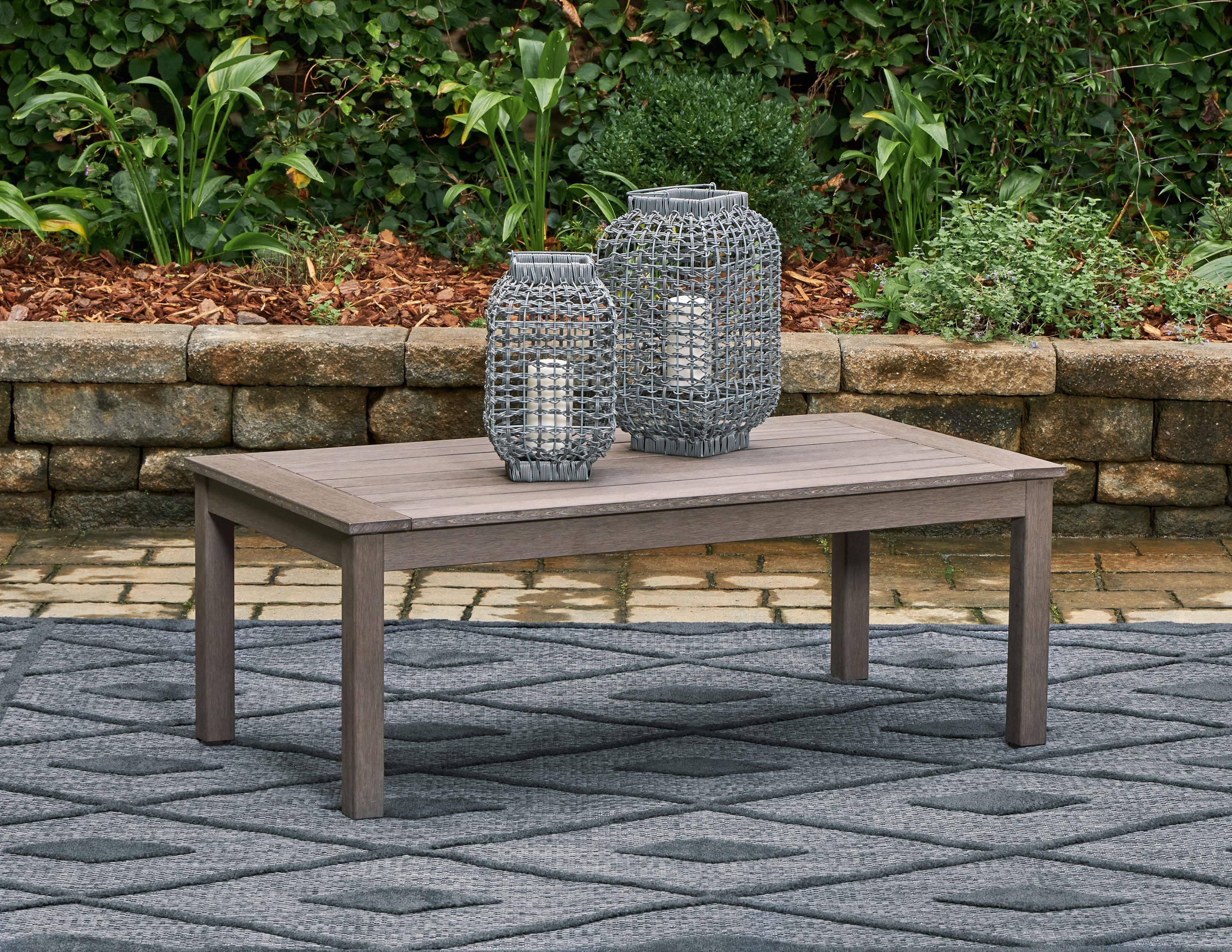 Hillside Barn - Rectangular Cocktail Table - Brown