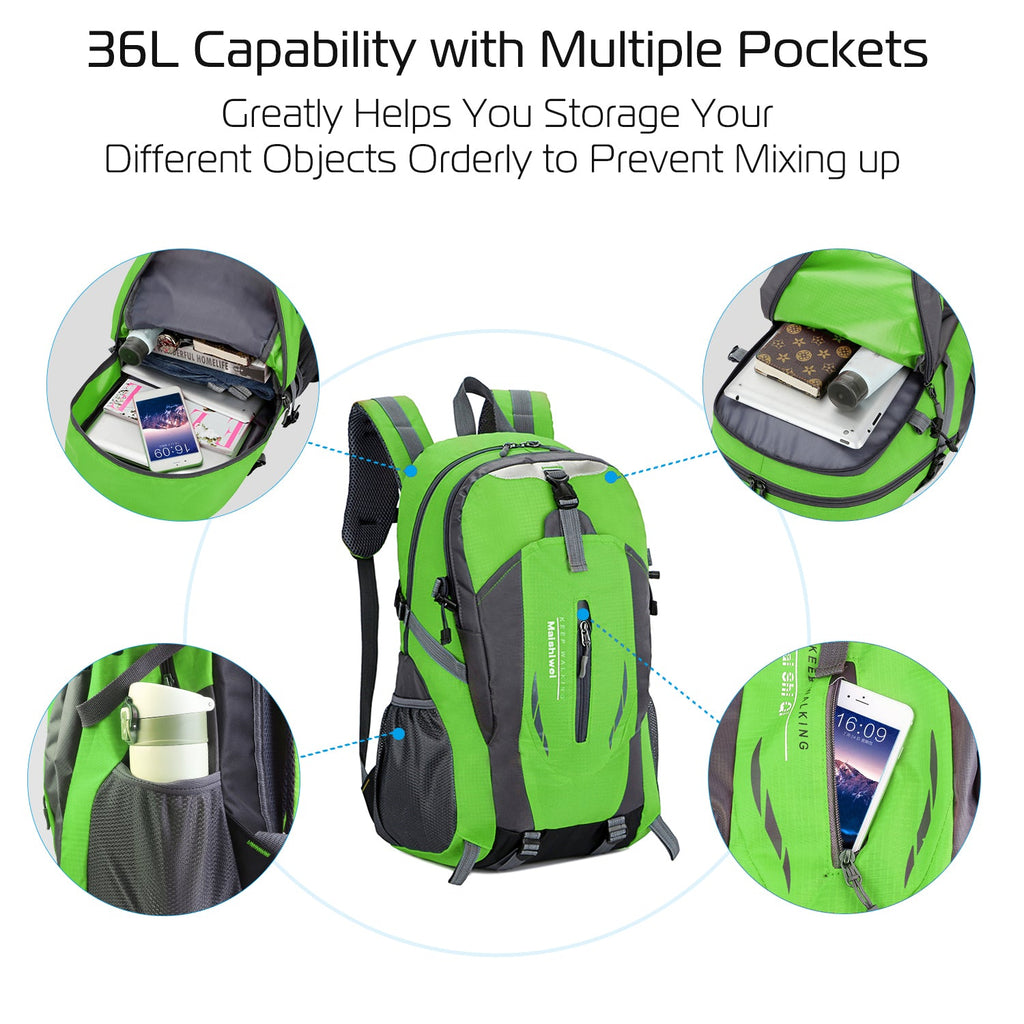 GBruno 36L Outdoor Backpack Waterproof