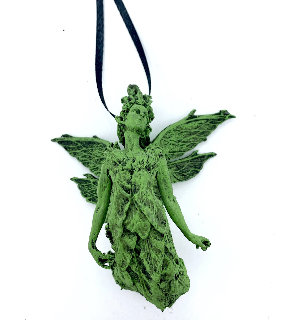 Titania, Queen of the Fairies Ornament, Hand Painted Resin Sculpture | Mythic Elven Queen Figurine | Fairy Tale Ornament, Fantasy Art Decor