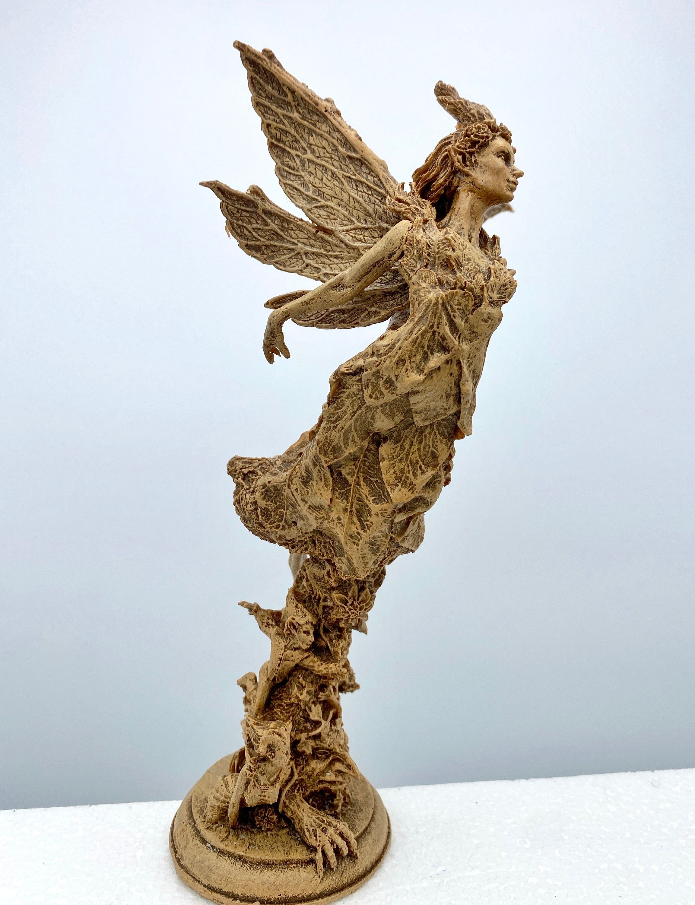 Titania, Queen of the Fairies Statue, Half Scale Resin Sculpture | Mythic Elven Queen Figurine | Fairy Tale Character, Fantasy Art Decor