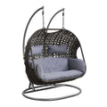 Vasant - 52" Hanging Chair - Fabric & Wicker