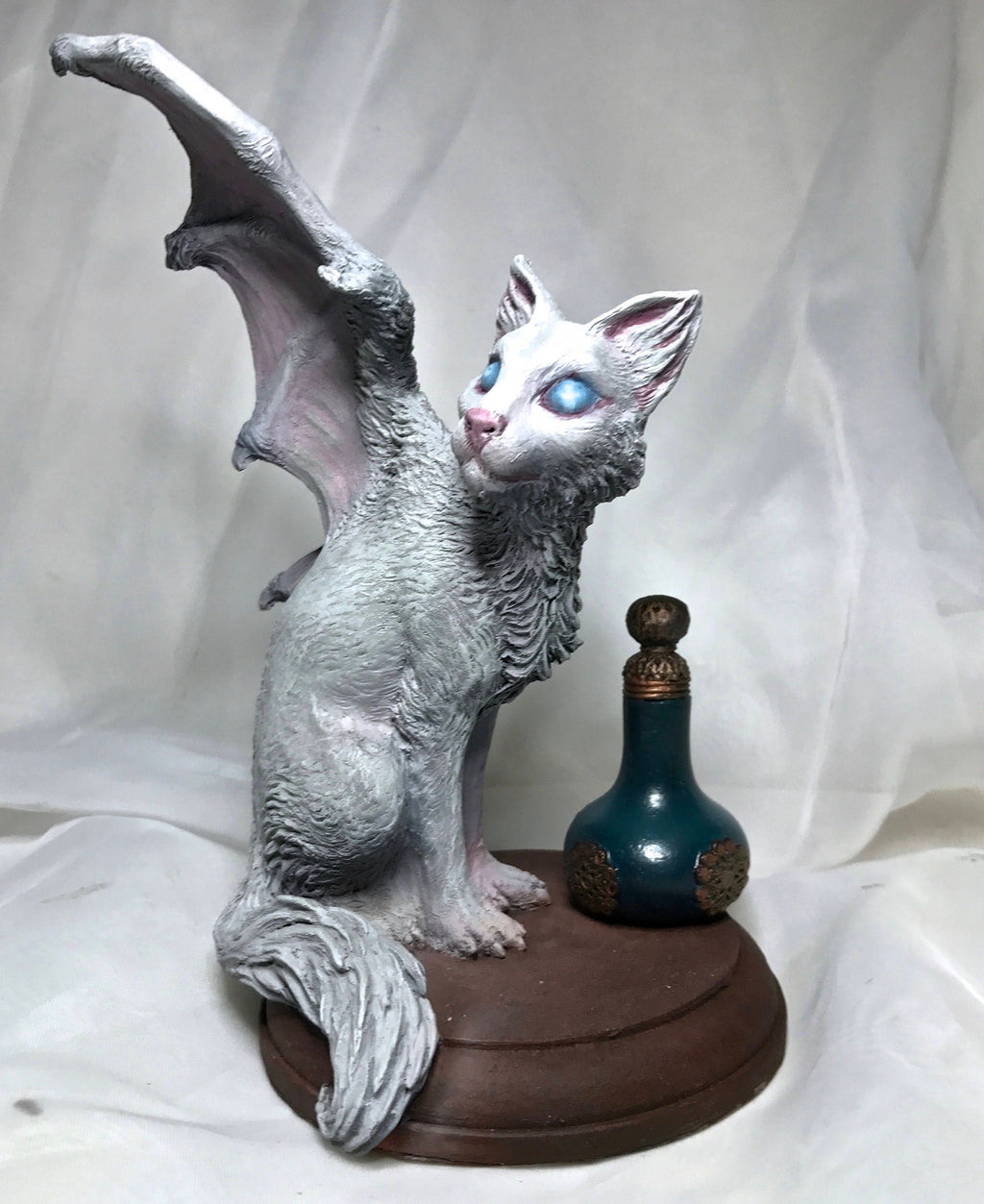 Fairy Cat: Witch's Familiar Statue, Full Color