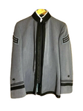USED - Dress Grey Uniform Coat w/ chevrons - USMA - West Point - cadet