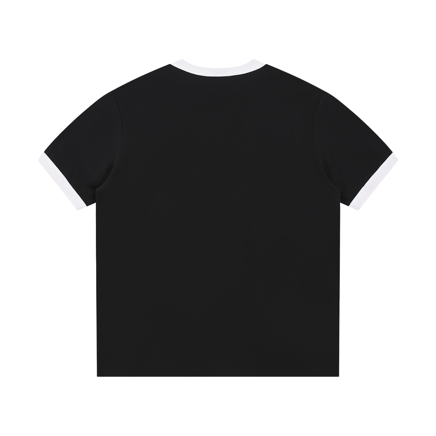Loki & Ivy Contrast Edge Ribbed Crewneck T-Shirt